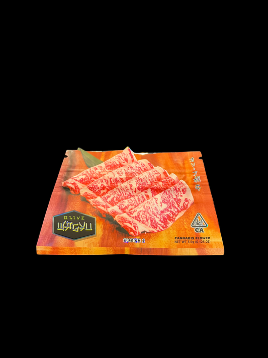 Le rare olive Wagyu Calibags 3,5 g